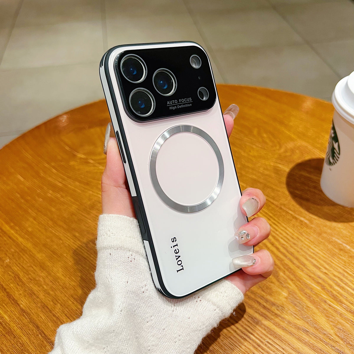 MagSafe Magnetic Gradient Phone Case with Lens Protection