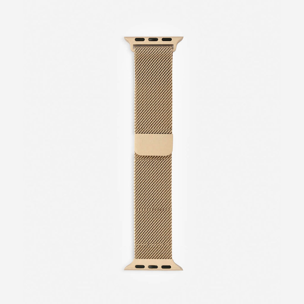 Milanese Loop Apple Watch Band - Vintage Gold