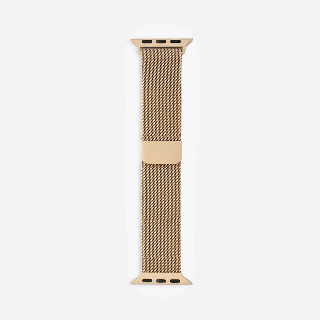 Milanese Loop Apple Watch Band - Vintage Gold