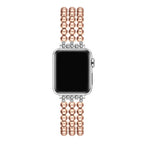 Nova Stainless Steel Beaded Band for Apple Watch